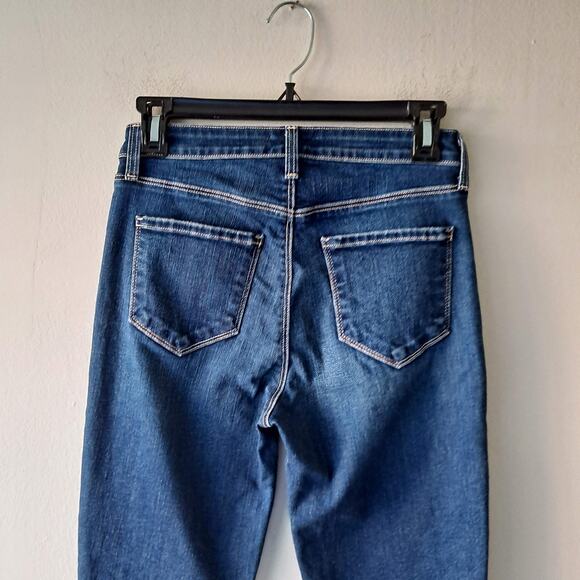 L'Agence Marguerite High Rise Skinny Ankle Denim Jeans in Mid wash - Size 25 - Picture 7 of 10